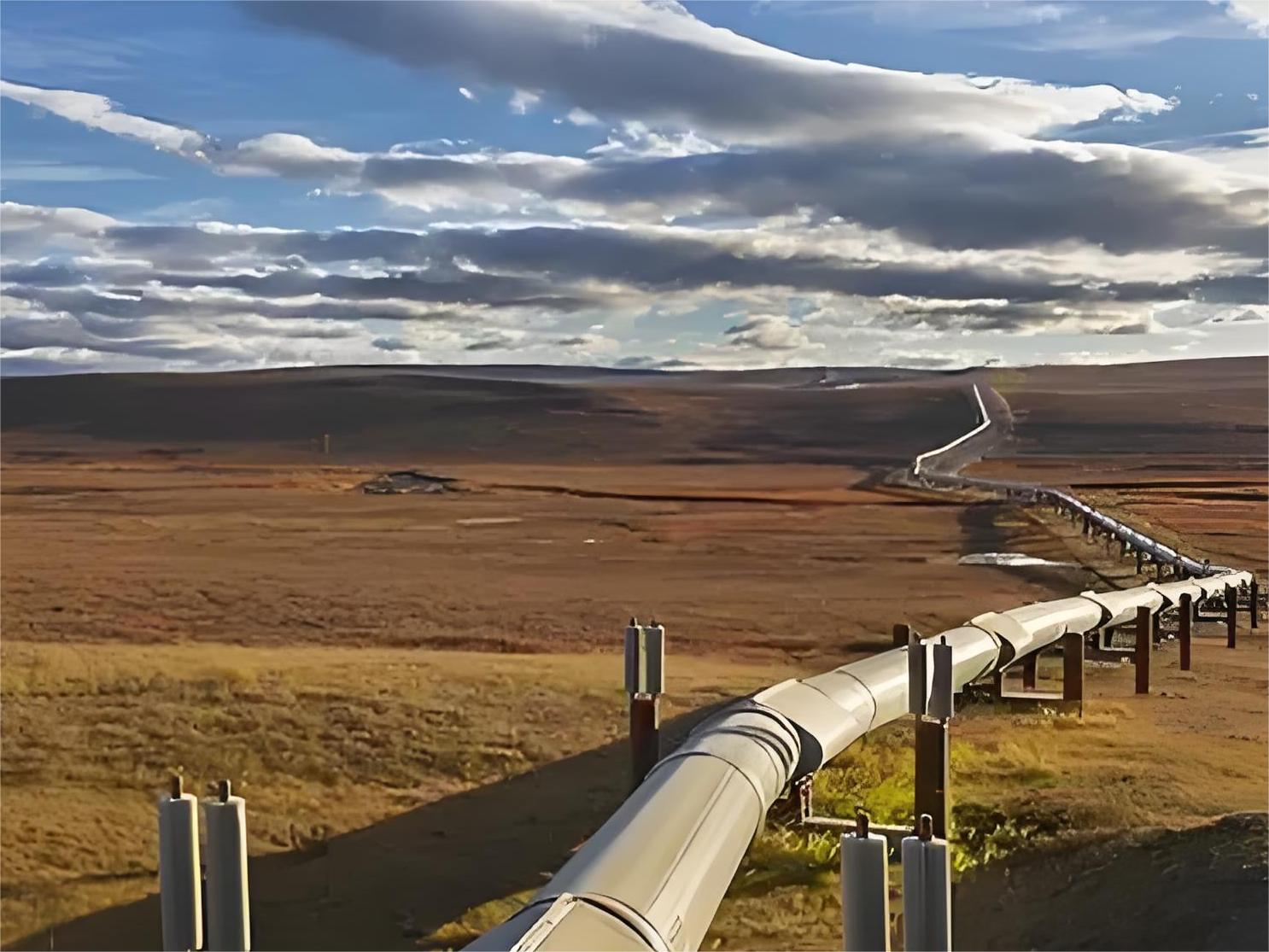 pipeline di petroliu è gasu à longa distanza