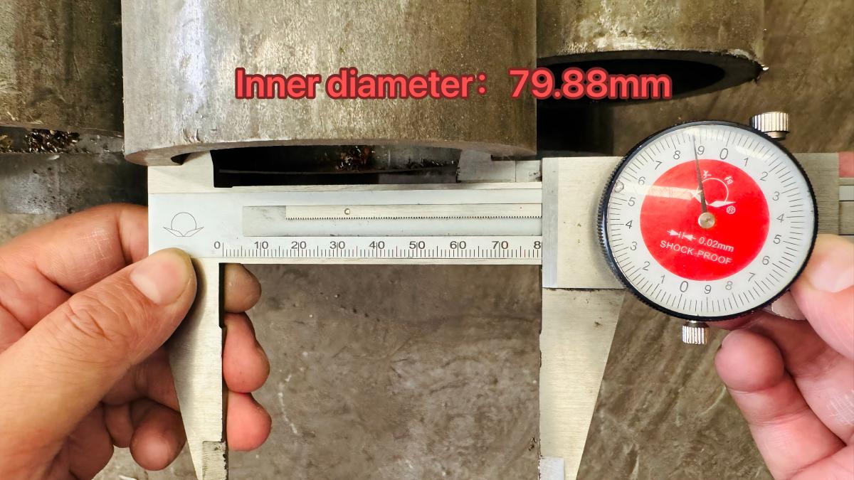 DIN 2391 St52 BK Cold Drawn Seamless Precision Steel Tube Inner Diameter Inspection (3)