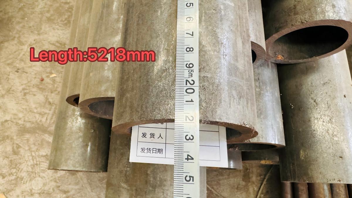 DIN 2391 St52 BK Cold Drawn Seamless Precision Steel Tube Length Thickness Inspection (1)