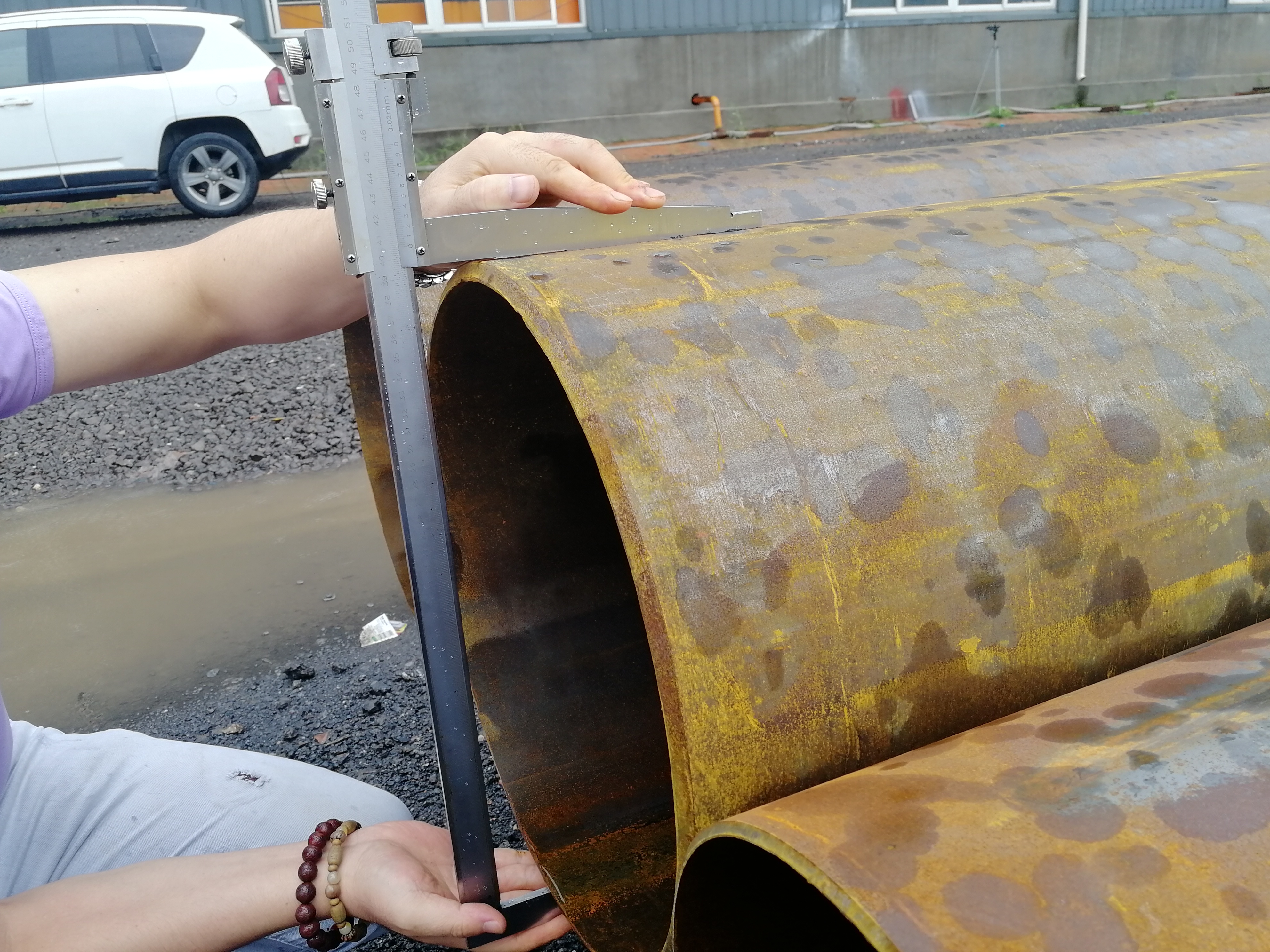 Welded Pipe at Pile Pipe