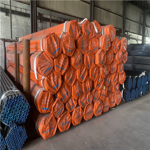 seamless pipe with wrapping