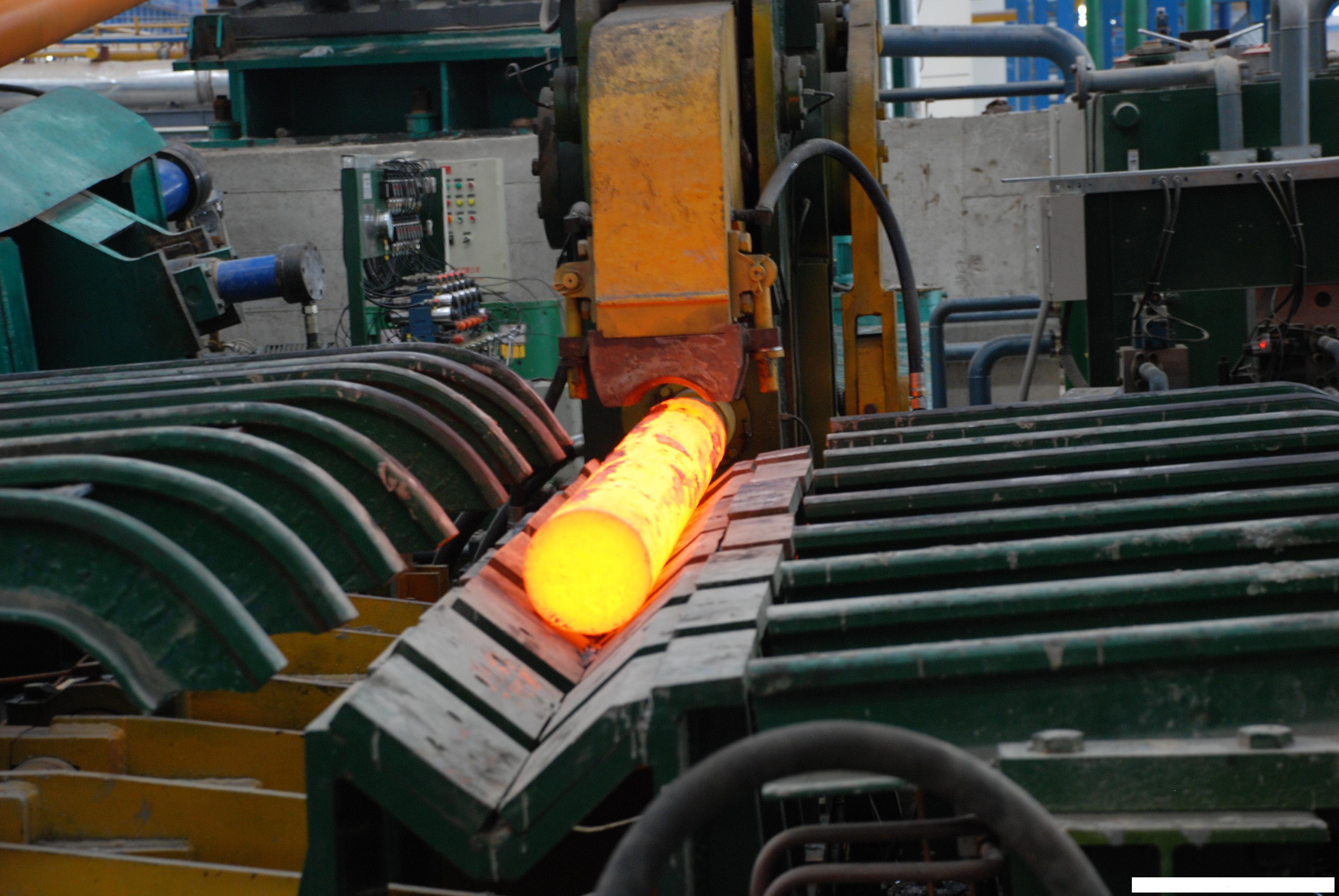 Seamless steel pipe manufacturing process-billet heating