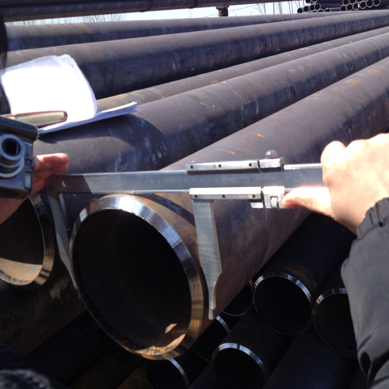 ASTM A53 seamless pipe testing for diameter